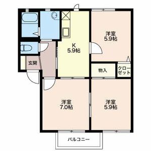 サングリーンオオタ B202号室