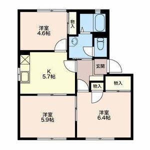サンフラワー B102号室