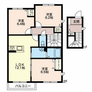 ヴィラーチェ古田刈 B201号室
