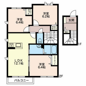 ヴィラーチェ古田刈 A202号室