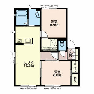 フォレスタ島間 B102号室