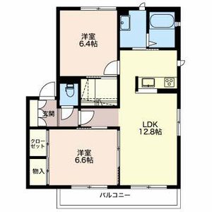 フォレスタ島間 B201号室