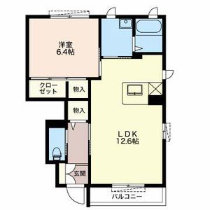 コンフォートＫＡＭＩＰＡＲＫ　ｅａｓｔ E102号室