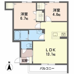 シャーメゾン黒田 0101号室
