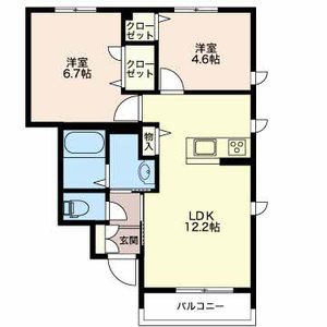 シャーメゾン黒田 0102号室