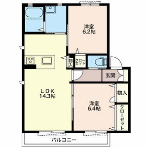 ツイン　エトワール B102号-3