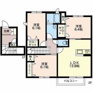 シャーメゾン プルミエ B202号-6