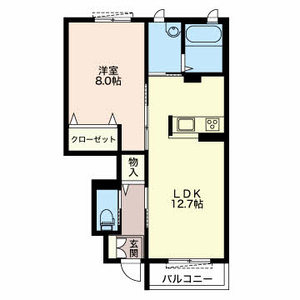 クレールエーリ 0102号室