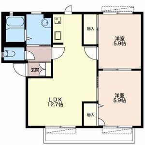 シャルマンエルⅡ 0101号室