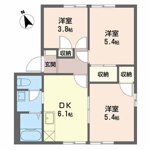 フレグランス今泉 A101号室