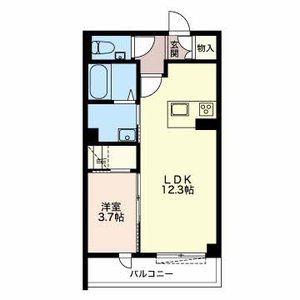 べレオ天神 0105号室
