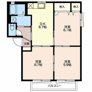 グリーン　ルーフ B202号室