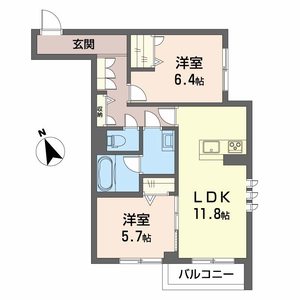 セレナヴィラ中川 0101号室