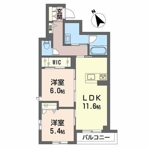 セレナヴィラ中川 0102号室