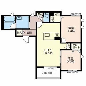 クレール高坂 0201号室