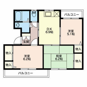 グランメール千本 B203号-2
