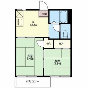 サンピアゴトー B206号室