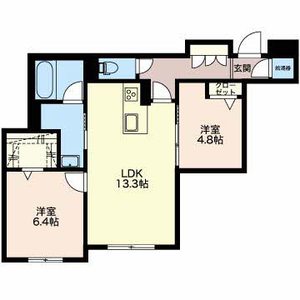 シャトードゥレスト 0103号室
