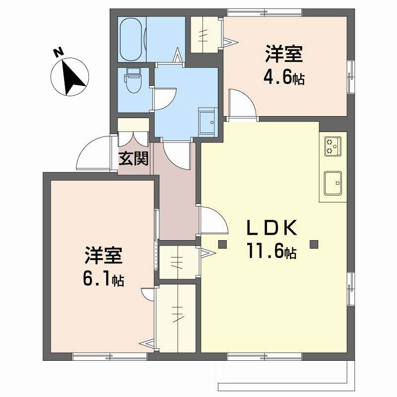 ルナハイム西添 0101号-16
