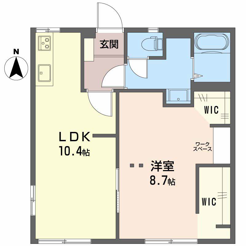 ライラックハイツ B103号-16
