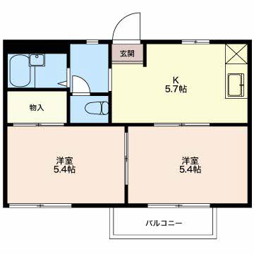タウンコートⅠ A201号-16