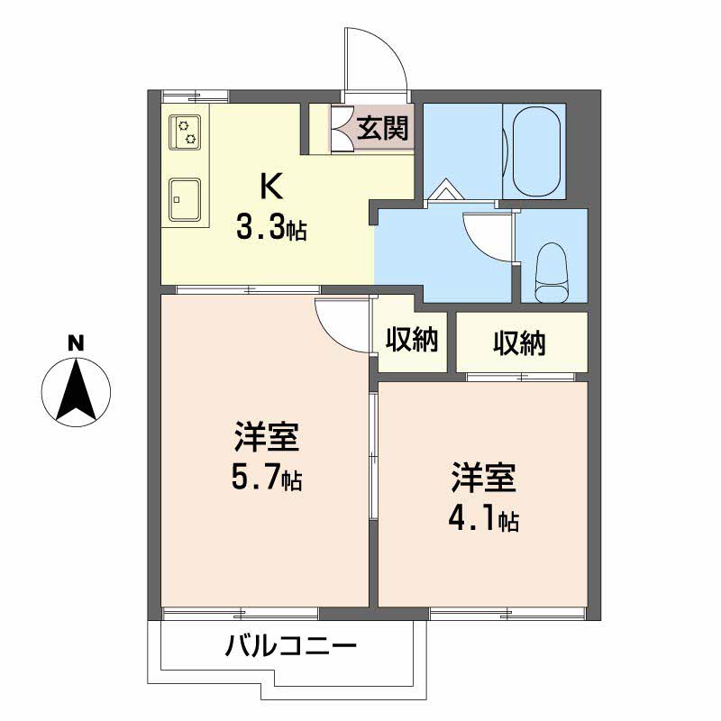 コーポ大間 A201号-16