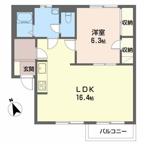 メゾンカフェオーレⅡ C203号-14