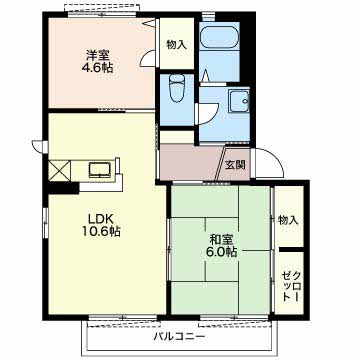 ビューハイム松野A102-2