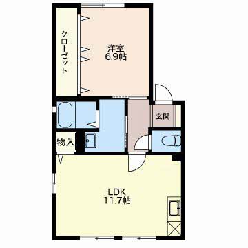 ファミーユ豊が丘 C102号-7