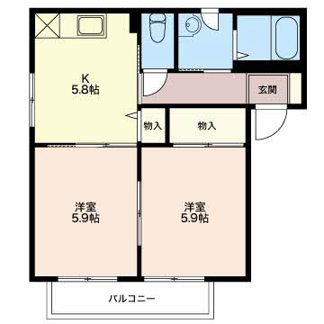 エスポワールミゾグチA201-2