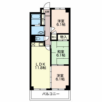 クレアージュ味美 0401号-6
