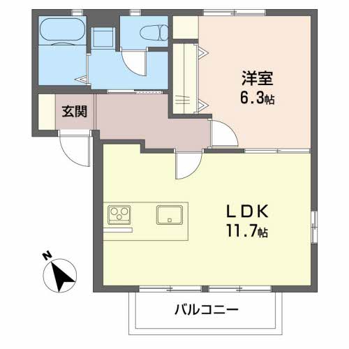 グレイス笹原 B202号-2