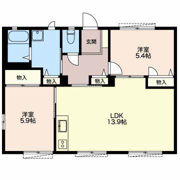 アムール芝田A102-2