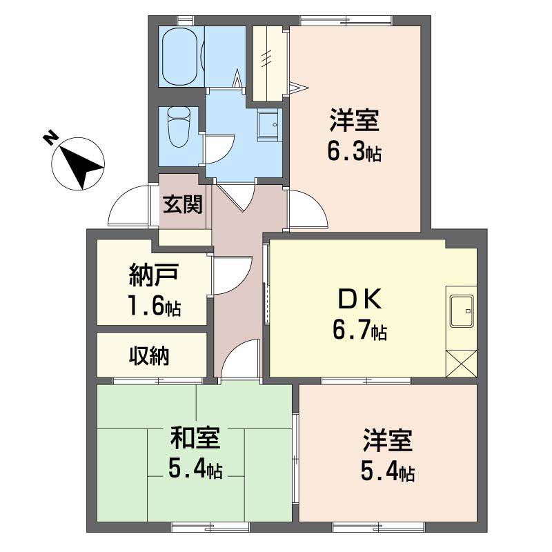 ルミエールミキ A102号-2