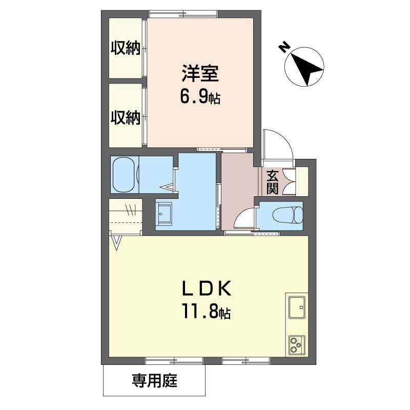 沖宮ガーデン A101号-16