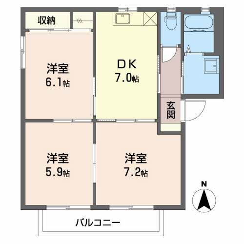 コートハピネス A202号-12