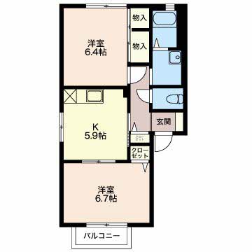 グリーンヒル８ 0201号-16