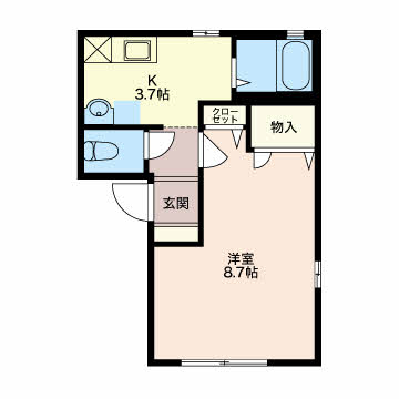 ディアス藤荘 0203号-16