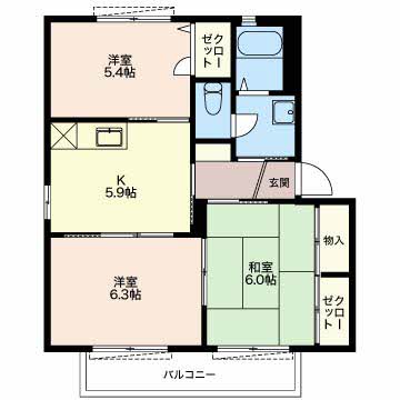 コスモハイツF201-2