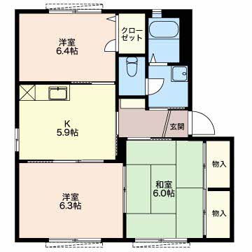 シャンブルエスポアール A102号-2