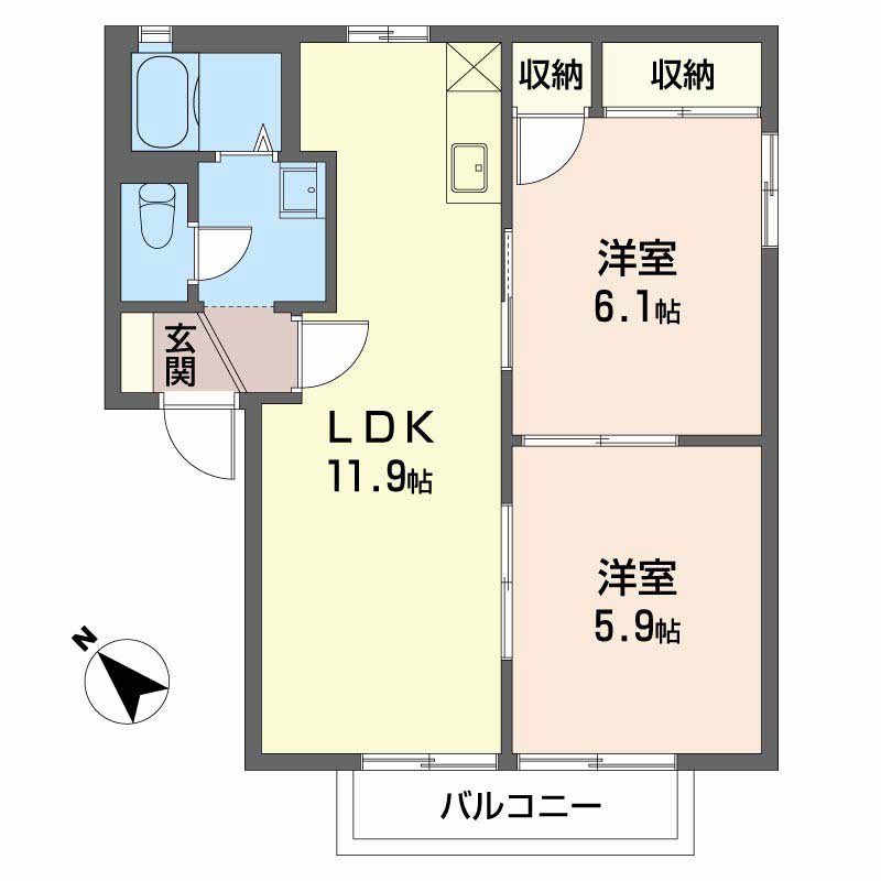 フォーレスみとの B201号-14