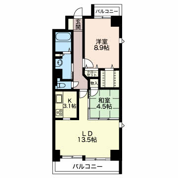 ファミーユ柳原 0401号-16