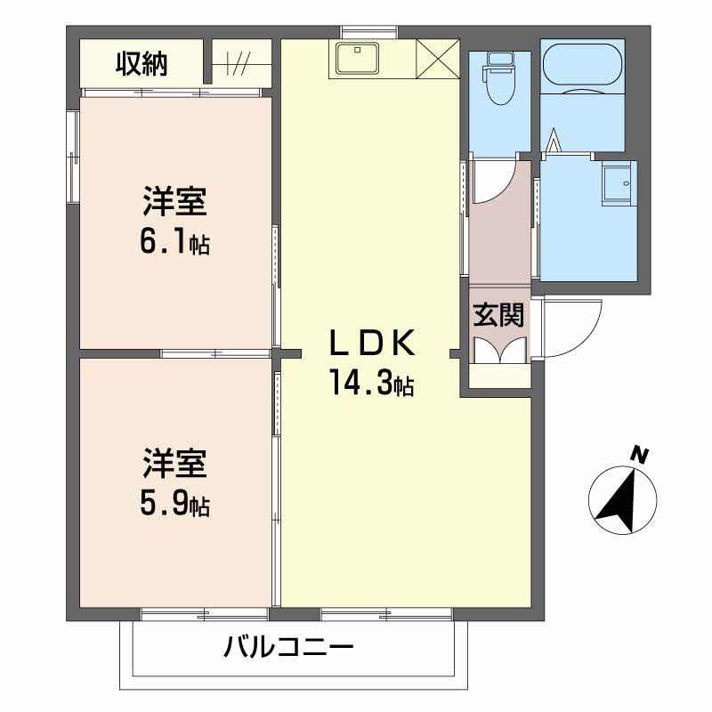 バリュージュあずまだB101-2