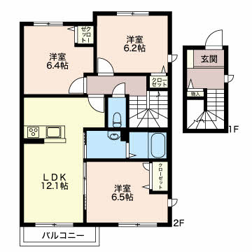 ヴィラーチェ古田刈 B201号-15