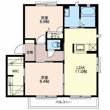 シャーメゾン日光 0101号-4