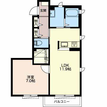グレースガーデン登呂 D101号-14