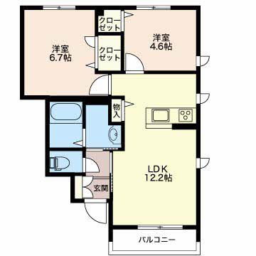 シャーメゾン黒田 0102号-2