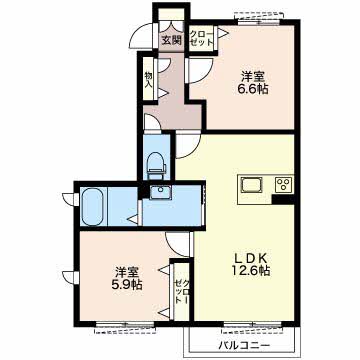 シャーメゾンすずの木一番館0105-1