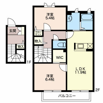 ドミール潮崎ＡA202-2