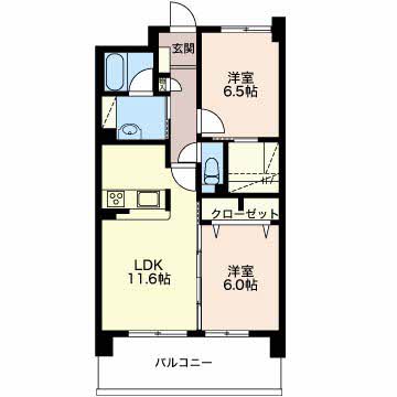 ロイヤルコート籠上 A棟 0303号-2
